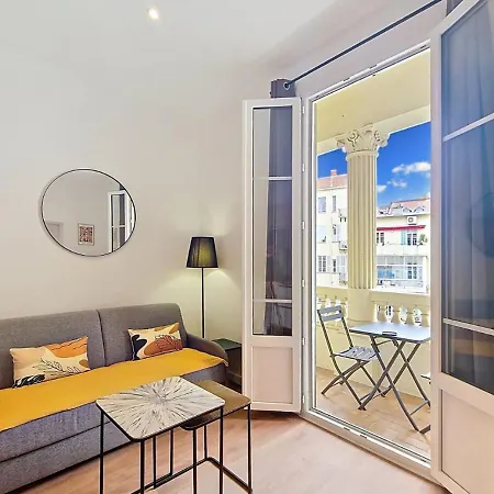 Nestor&jeeves - Cocon Alberti - Close Center - Balcony Nizza
